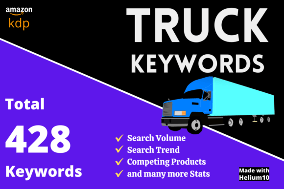 Download Truck Keyword List for Amazon Kdp - Amazon kdp Collection