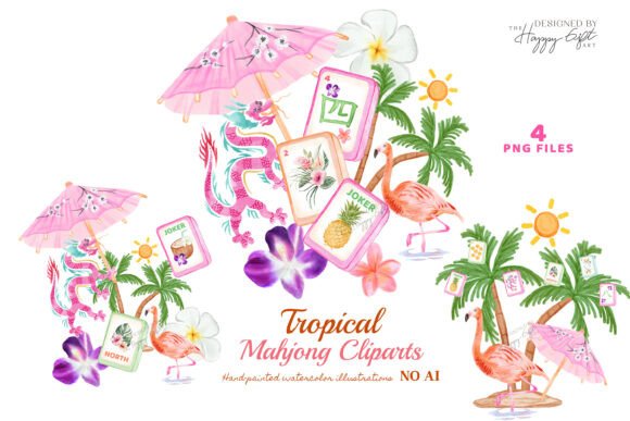 Download Tropical Mahjong Cliparts - Palm Spring - Palm Collection