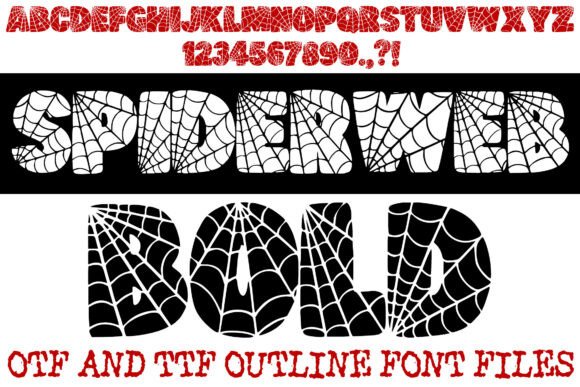 Download Spiderweb Bold - Premium Resources